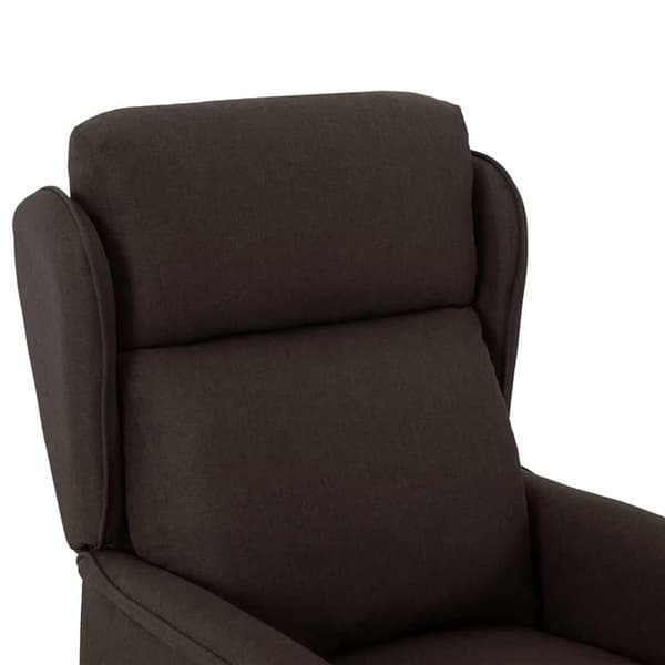 Reclinerfåtölj Mörkbrun 66.5 x 94 x 101.5 cm Polyester