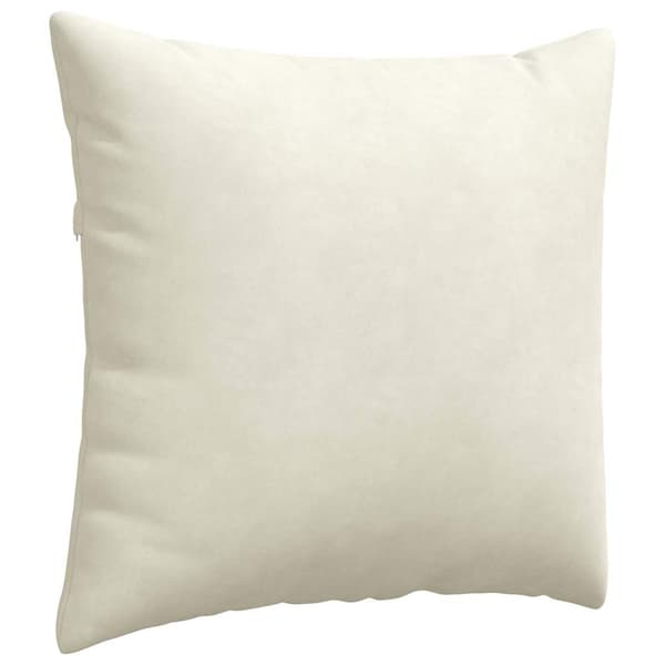 Sofakuddar 2 pcs Kräm 50 x 50 cm Kordread tyg