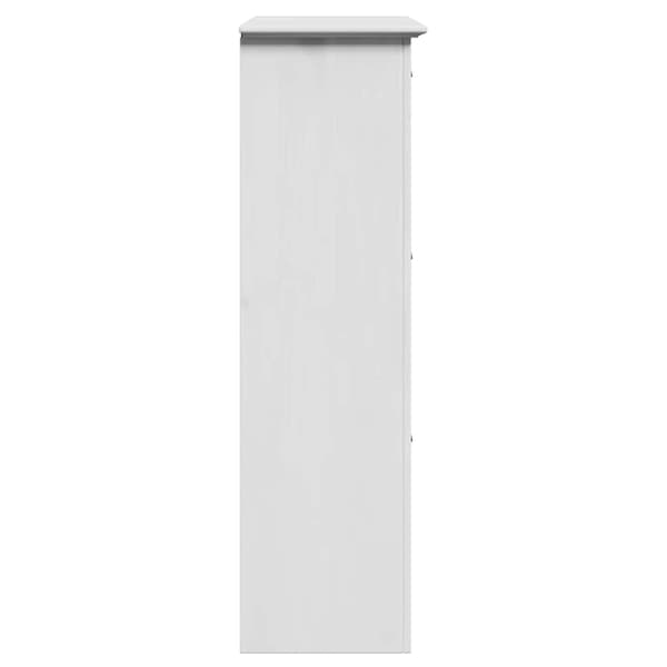 Skohylla BODO vit 80x35x118 cm