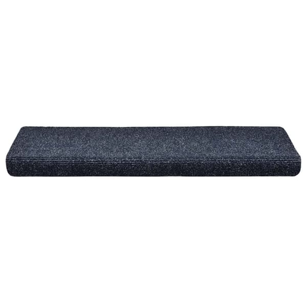 Trappmattor självhäftande 30 st 65x21x4 cm blå rektangulär kant