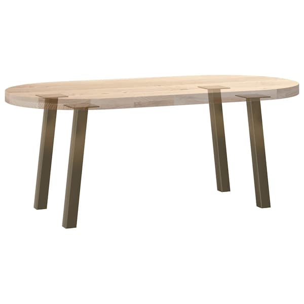 Soffbordsben 4 st naturstål 42 cm stål
