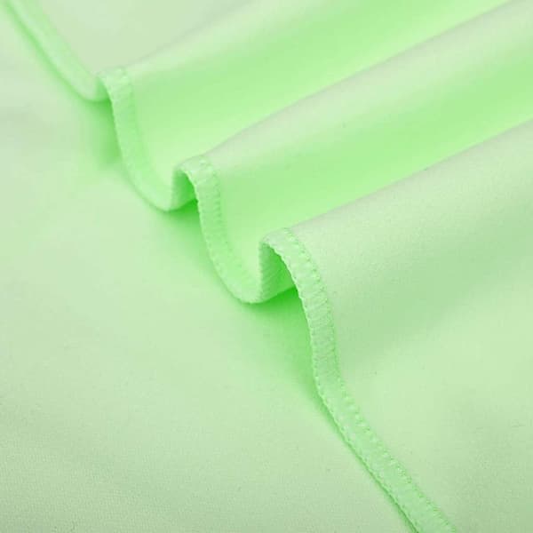 Sporthanddukar 2 pcs Grön 180 x 90 cm Polyester och polyamid