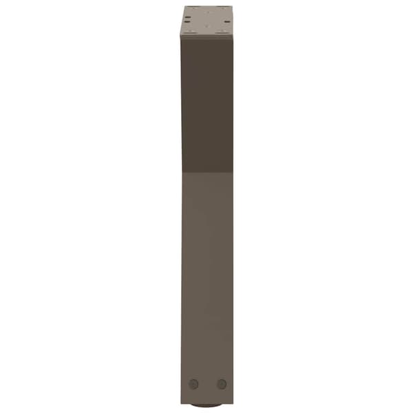 Soffbordsben 2 st naturstål 28x(42-43,3) cm stål