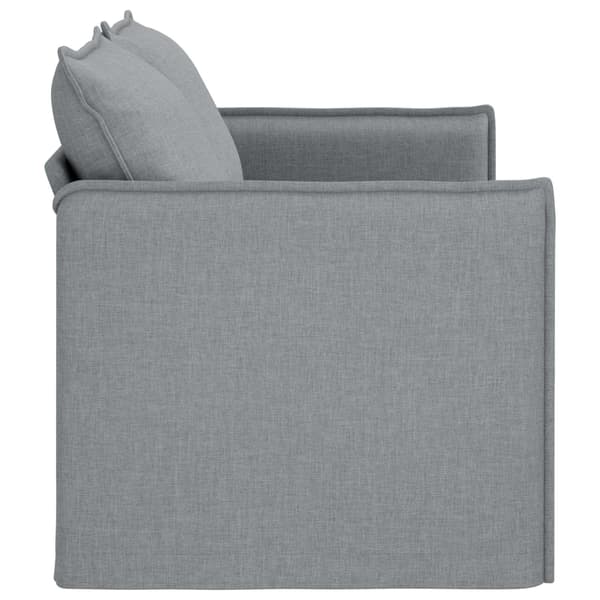 Soffa Ljusgrå 156 x 82 x 85 cm tyg