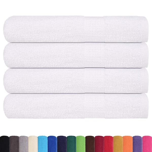 Handdukar FROGN 4 st vit 100x200 cm 360 gsm