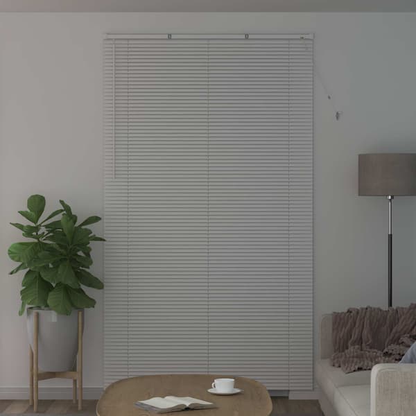 Persienn Vit 213 x 150 cm 25 mm PVC