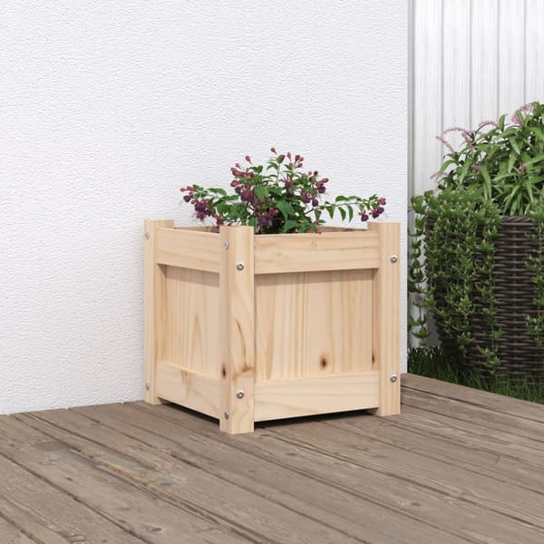 Odlingslåda 31x31x31 cm massiv furu