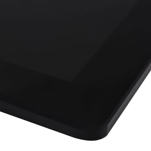 Bordsskiva härdat glas 1000x620 mm rektangulär