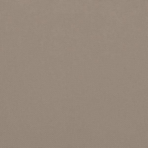 Stolsdynor 2 st taupe 120x50x3 cm tyg