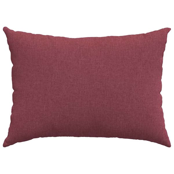 Sofakuddar 2 pcs Vinröd 70 x 50 cm tyg