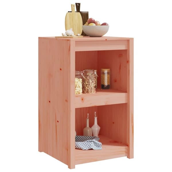 Köksskåp för utomhusbruk MEPPEL 55x55x92 cm douglasträ