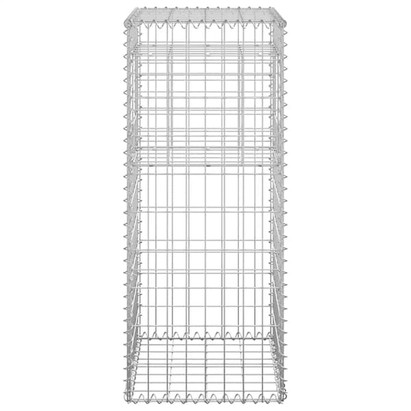 Gabionkorg stolpform 40x40x100 cm järn