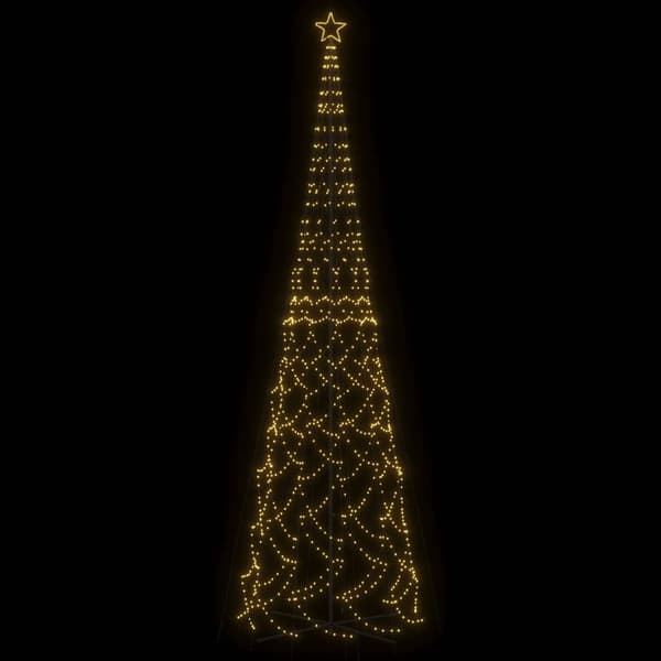 Julgranskon varmvit 3000 LEDs 230x800 cm