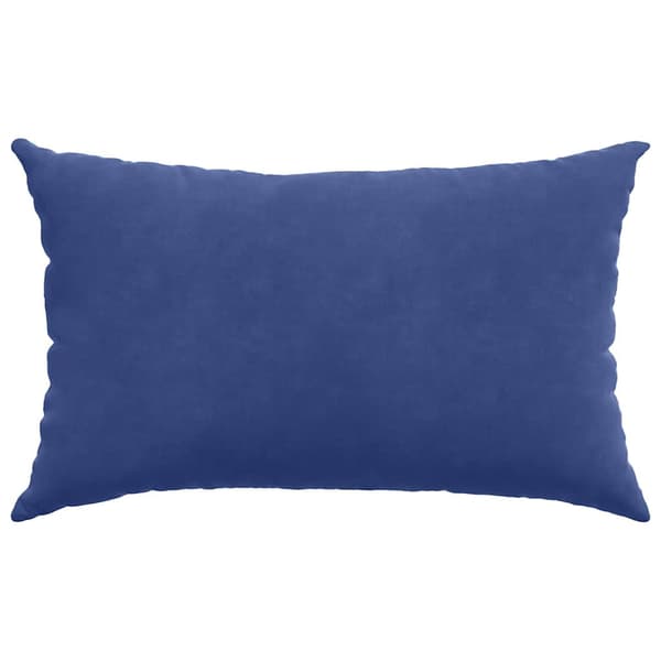 Sofakuddar 2 pcs Polisblå 50 x 30 cm Kordread tyg
