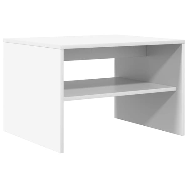 Kaffeebord Vit 60 x 50 x 40 cm Konstruerat trä