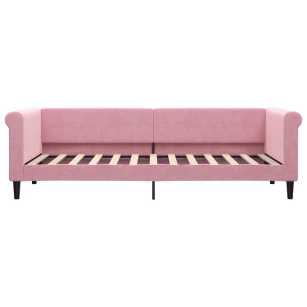 Dagbädd rosa 80x200 cm sammet