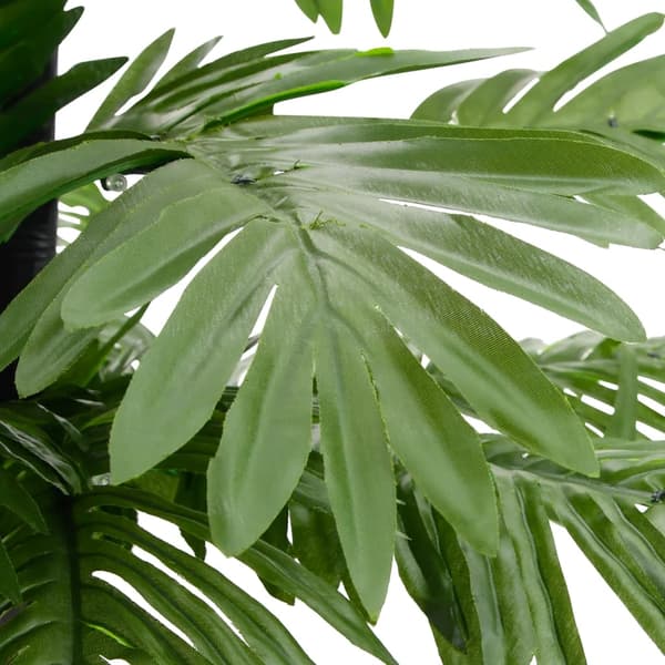 Palmträd med LED varmvit 96 LEDs 180 cm