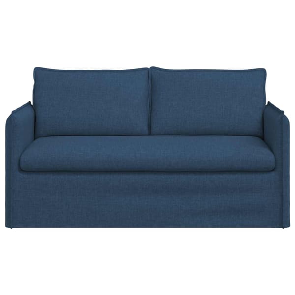 Soffa Blå 156 x 82 x 85 cm tyg