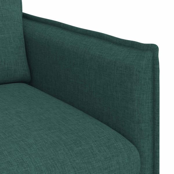 Soffa Mörkgrön 75 x 82 x 85 cm tyg