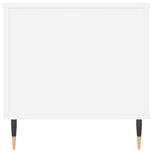 Soffbord vit 90x44,5x45 cm konstruerat trä