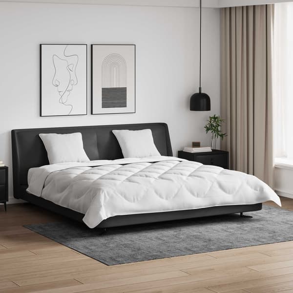 Duntäcke med kudde 3 st Vit Mikrofiber