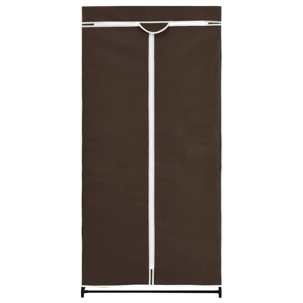 Garderob brun 75x50x160 cm