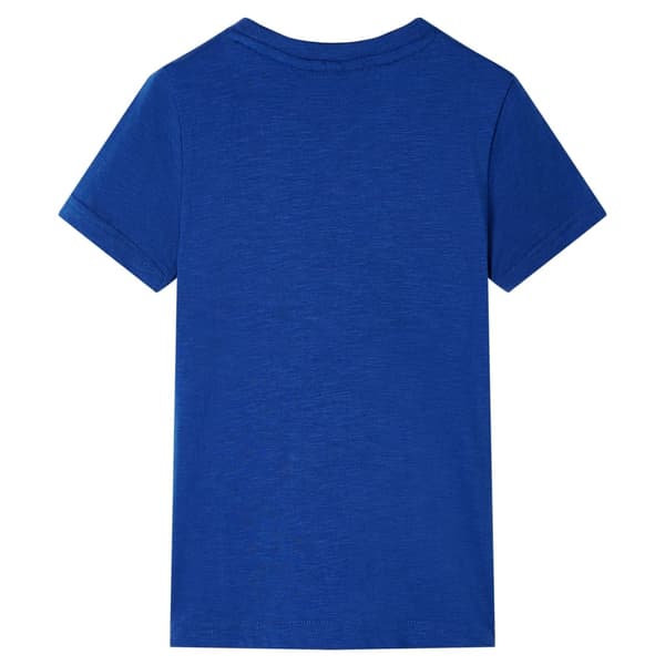 T-shirt för barn mörkblå 140