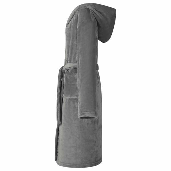 Badräkt Hoodie Mörkgrå xl Flanell