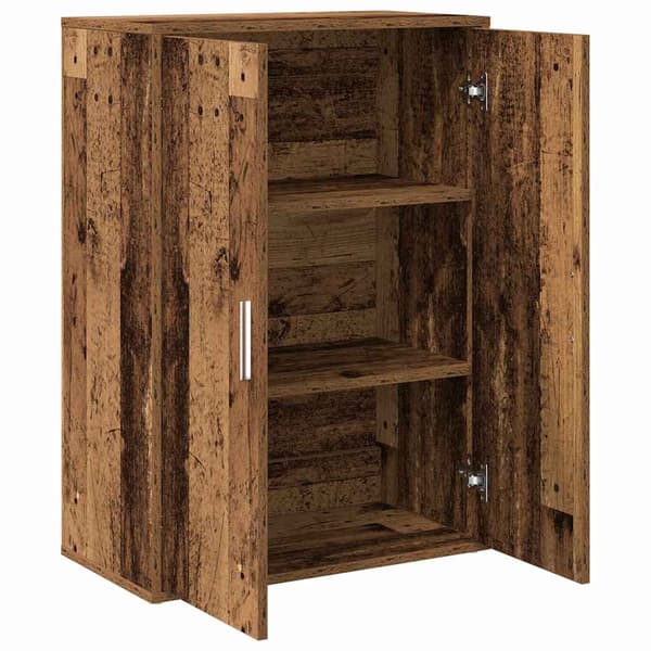 Sideboard Gammalt trä 60 x 31 x 84 cm Konstruerat trä