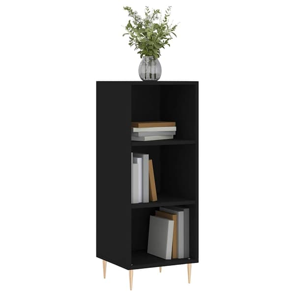 Skänk vit 34,5x32,5x90 cm konstruerat trä