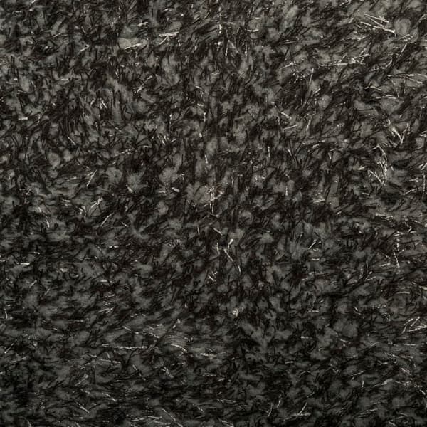Matta ISTAN långluggad glansig antracit 100x200 cm