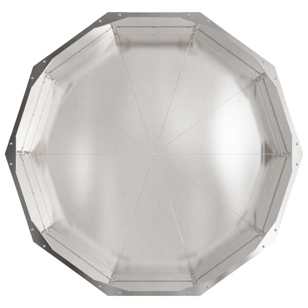 Planteringskärl Silver 90 x 90 x 35 cm Rostfritt stål
