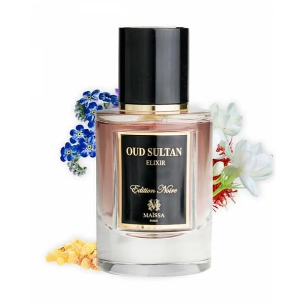 Parfym Oud Sultan Edition Noire 50ml Noir Maïssa