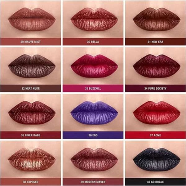 Nyx - Metallic Matte Liquid Suede Lipstick - Bella