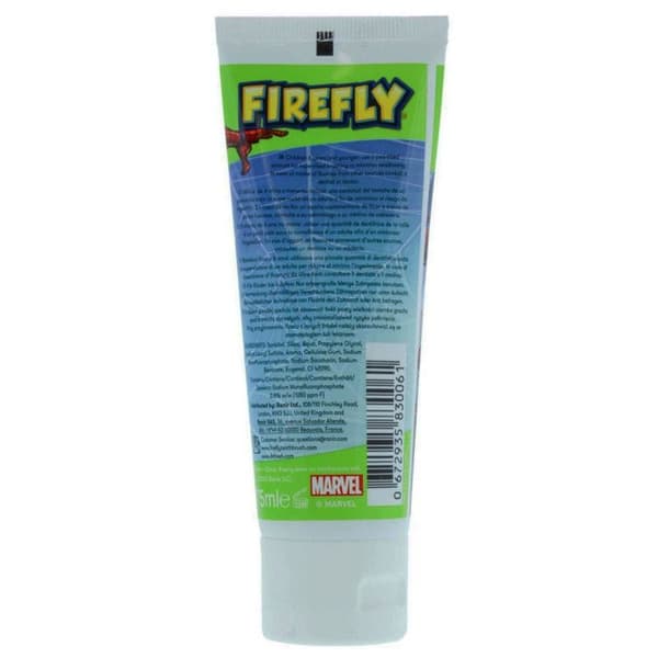 Firefly - Tandkräm Barn Spiderman - 75 ml -