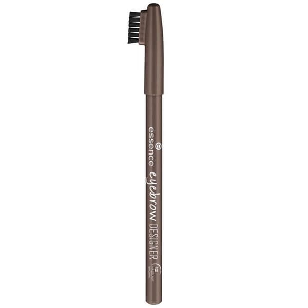 Essence - Crayon Brosse Sourcil Eyebrow Designer - 12 Hasselnötsbrun