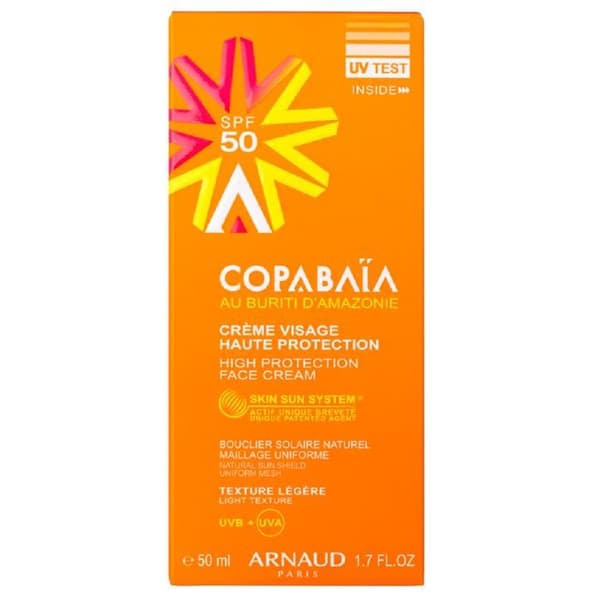 Arnaud Paris Ansiktskräm Högt Skydd Spf50 Copabaïa 50mL
