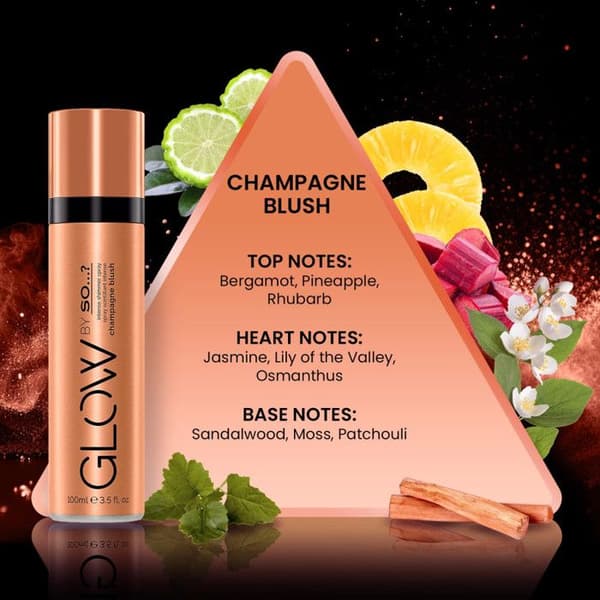 Glow By So - Spray Skimrande Intense - Champagne Blush -