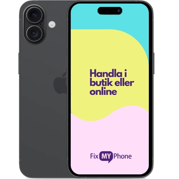 iPhone 16 Svart 128GB Premium