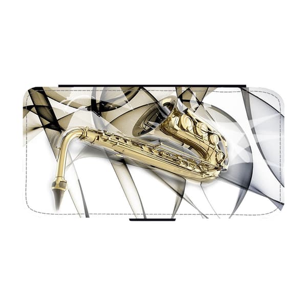 Til Samsung Galaxy S21: Saxophone Flippetui