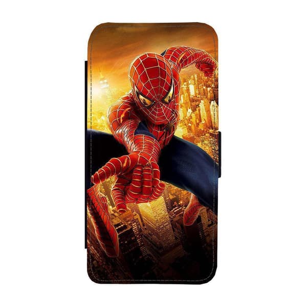 Til Samsung Galaxy S21 FE: Spider-Man Flippetui