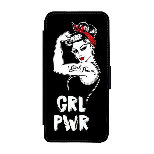 Til Samsung Galaxy S21: Girl Power Flippetui