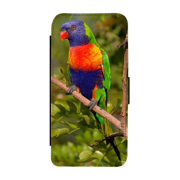 Til Samsung Galaxy S21 FE: Parrot Flippetui
