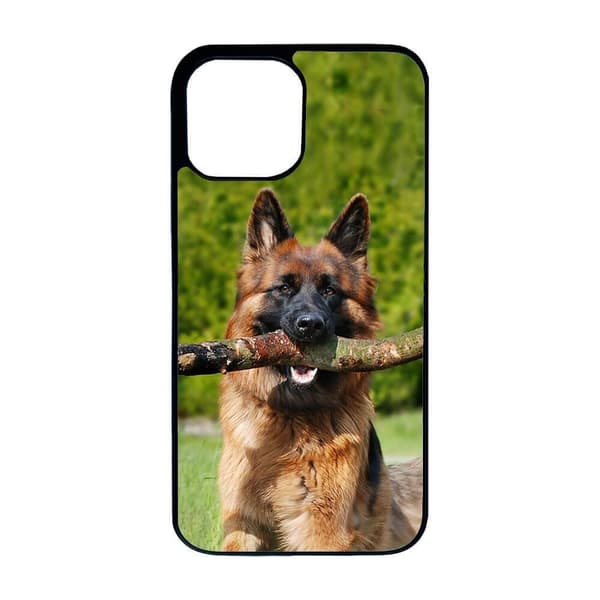 Til Apple iPhone 15 Pro Max, German Shepherd Mobilcover