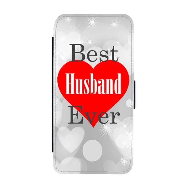 Til Samsung Galaxy S21 FE: Best Husband Ever Flippetui