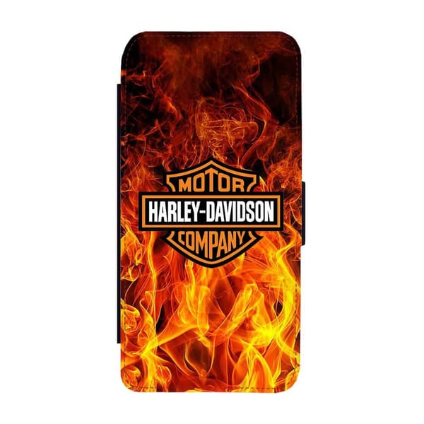 Til Samsung Galaxy S21: Harley-Davidson Flippetui
