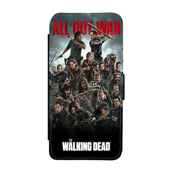 Til Samsung Galaxy A52 5G: The Walking Dead Flippetui