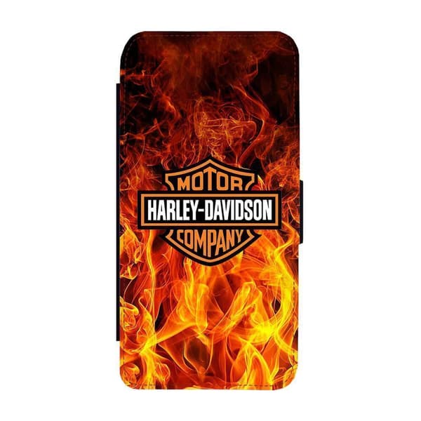 Til Apple iPhone 14 Pro: Harley-Davidson Flippetui