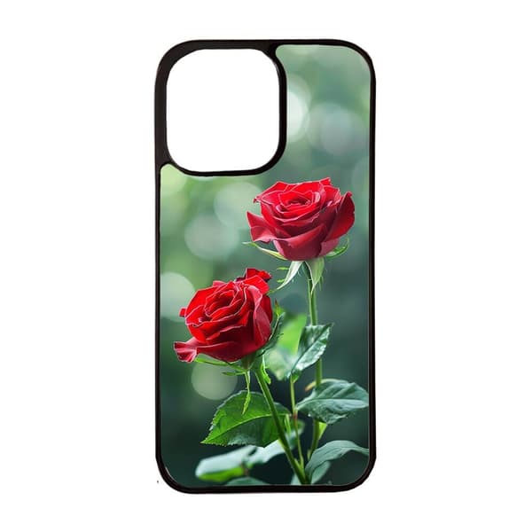 Til Apple iPhone 11, Blomster Røde Roser Mobilcover - Mobildeksel