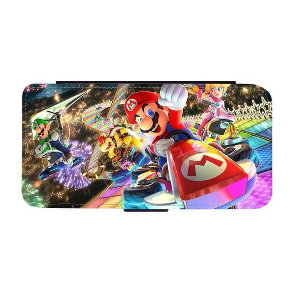 Til Samsung Galaxy S21: Mario Kart Flippetui